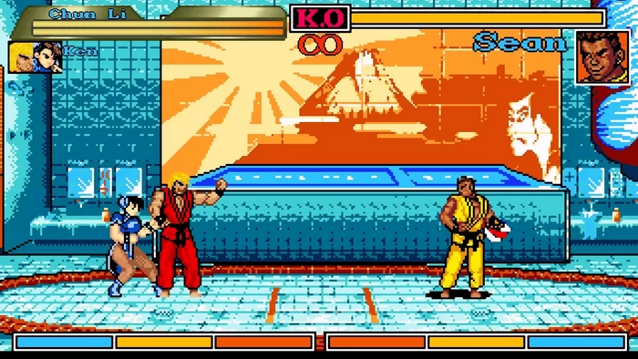 PC-Mugen-仿FC街霸 英文版